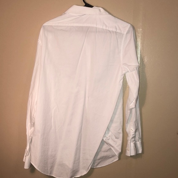 white calvin klein button down - Picture 2 of 2